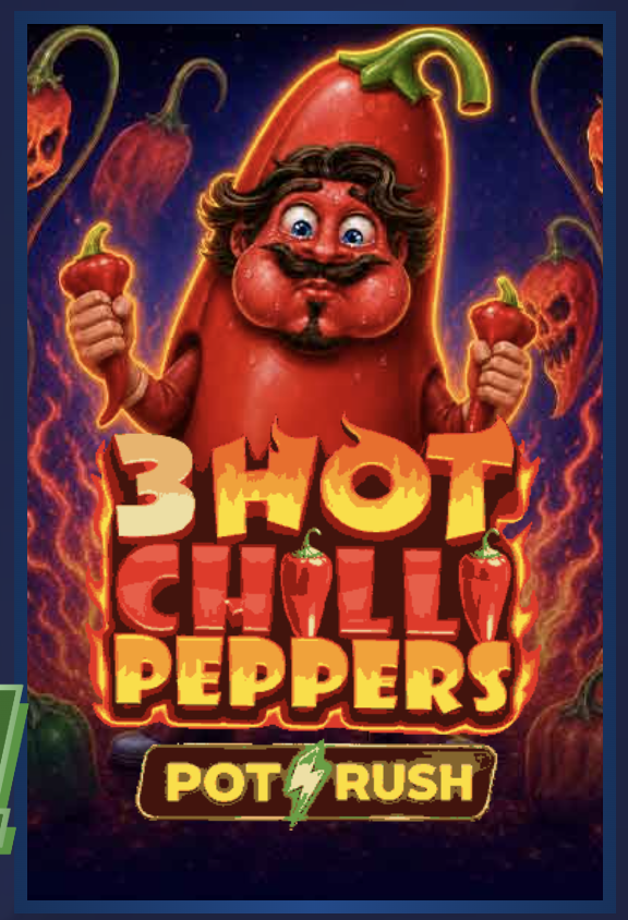 3 Hot Chilli Peppers